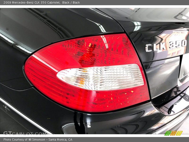 Black / Black 2009 Mercedes-Benz CLK 350 Cabriolet