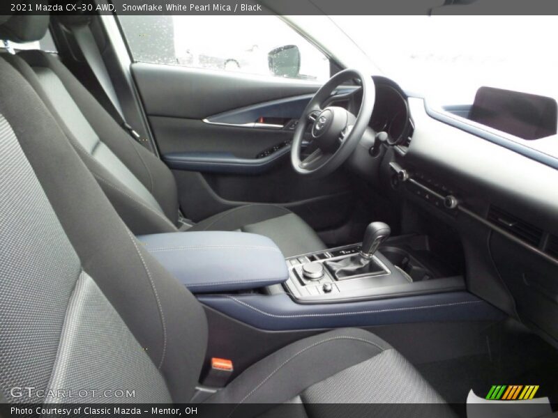 Snowflake White Pearl Mica / Black 2021 Mazda CX-30 AWD