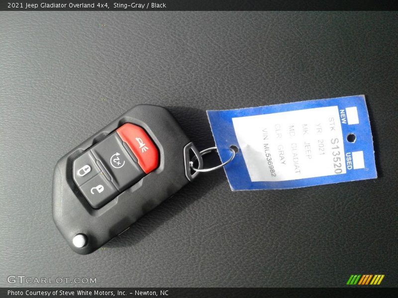 Sting-Gray / Black 2021 Jeep Gladiator Overland 4x4