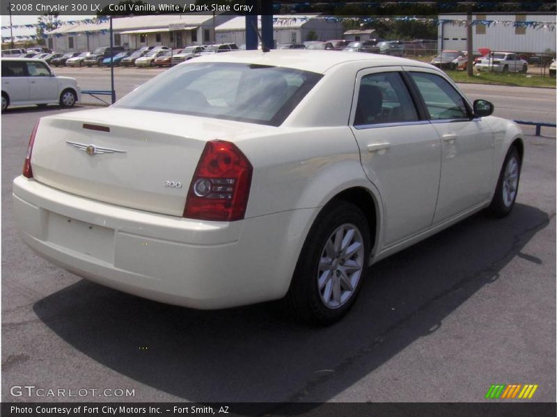 Cool Vanilla White / Dark Slate Gray 2008 Chrysler 300 LX