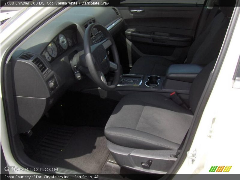 Cool Vanilla White / Dark Slate Gray 2008 Chrysler 300 LX