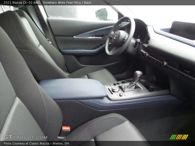 Snowflake White Pearl Mica / Black 2021 Mazda CX-30 AWD