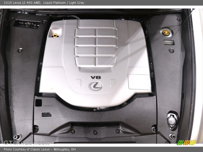  2016 LS 460 AWD Engine - 4.6 Liter DOHC 32-Valve VVT-iE V8