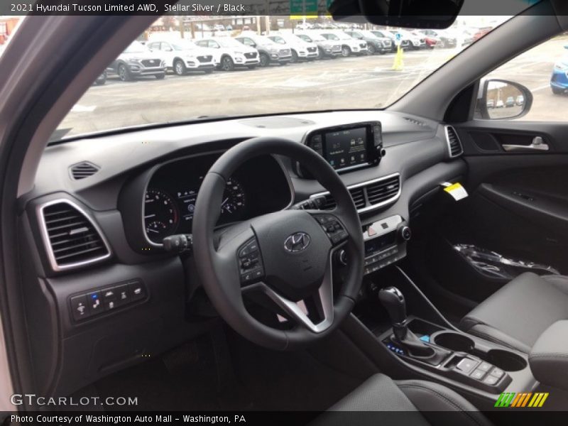 Stellar Silver / Black 2021 Hyundai Tucson Limited AWD
