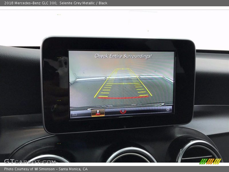 Selenite Grey Metallic / Black 2018 Mercedes-Benz GLC 300