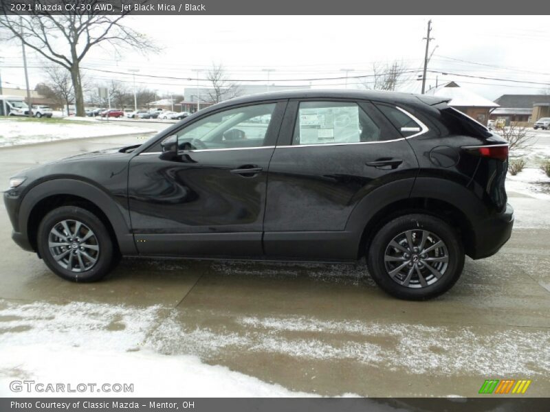 Jet Black Mica / Black 2021 Mazda CX-30 AWD
