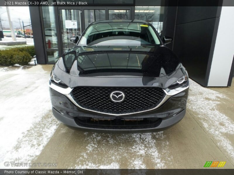 Jet Black Mica / Black 2021 Mazda CX-30 AWD