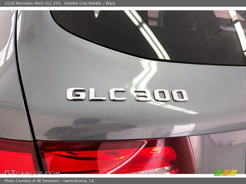 Selenite Grey Metallic / Black 2018 Mercedes-Benz GLC 300
