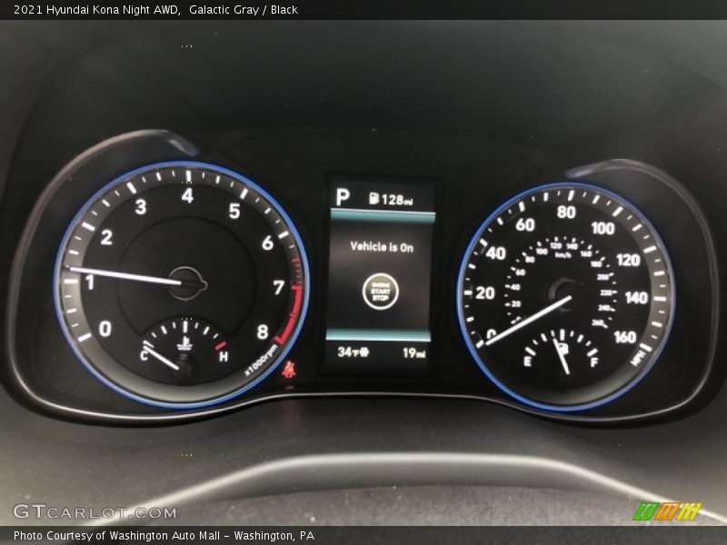  2021 Kona Night AWD Night AWD Gauges