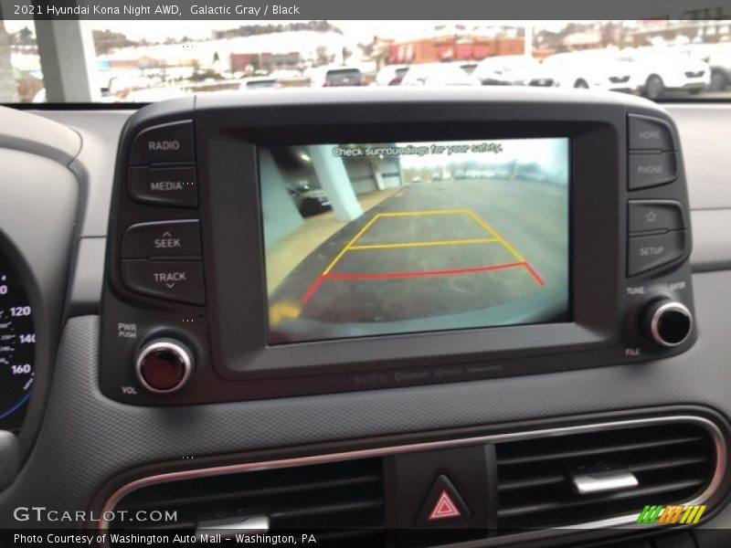 Galactic Gray / Black 2021 Hyundai Kona Night AWD