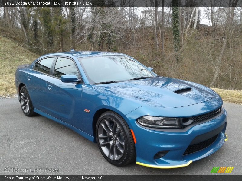 Frostbite / Black 2021 Dodge Charger Scat Pack