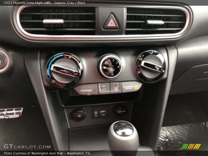 Galactic Gray / Black 2021 Hyundai Kona Night AWD