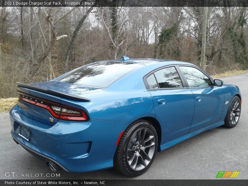 Frostbite / Black 2021 Dodge Charger Scat Pack
