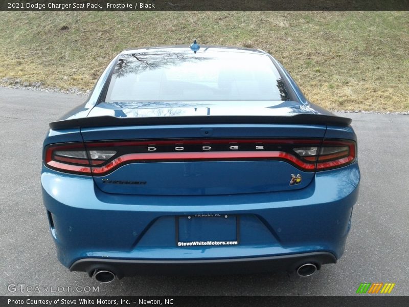 Frostbite / Black 2021 Dodge Charger Scat Pack