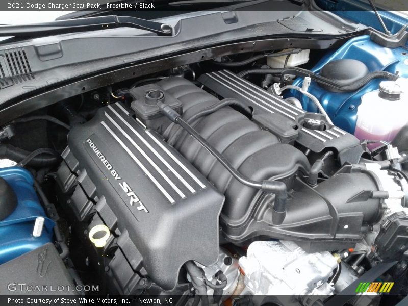 Frostbite / Black 2021 Dodge Charger Scat Pack