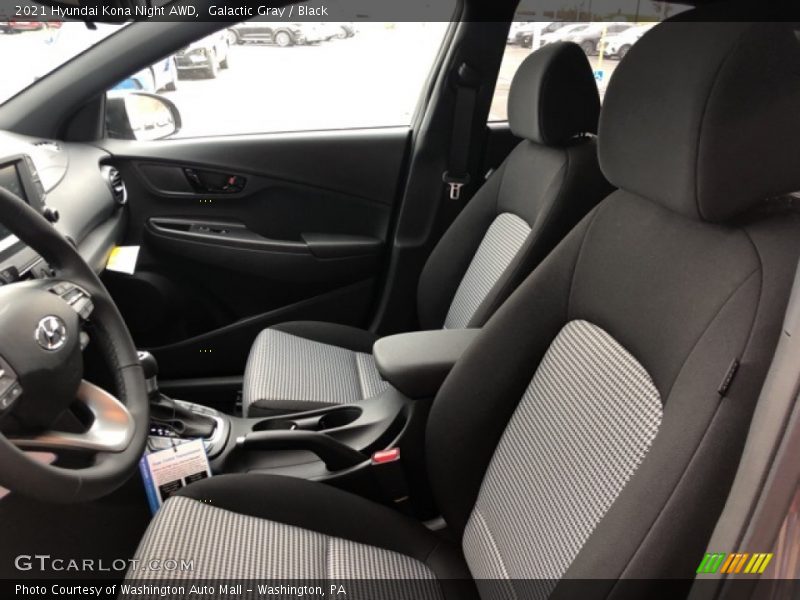 Galactic Gray / Black 2021 Hyundai Kona Night AWD