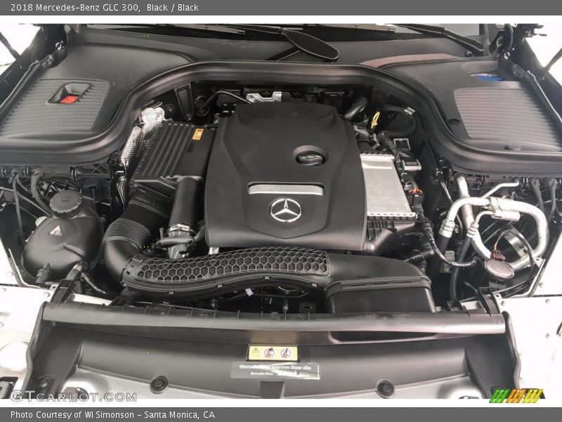 Black / Black 2018 Mercedes-Benz GLC 300