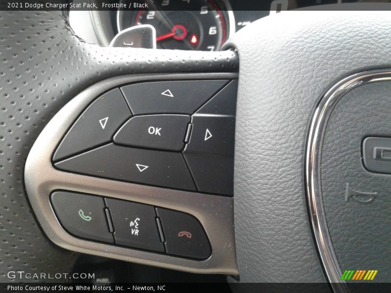 Frostbite / Black 2021 Dodge Charger Scat Pack
