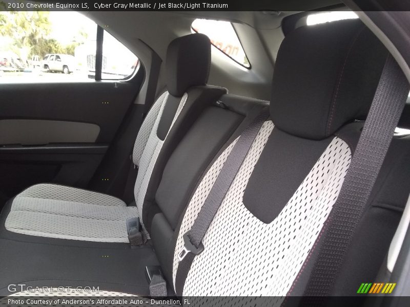 Cyber Gray Metallic / Jet Black/Light Titanium 2010 Chevrolet Equinox LS