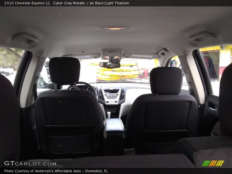 Cyber Gray Metallic / Jet Black/Light Titanium 2010 Chevrolet Equinox LS