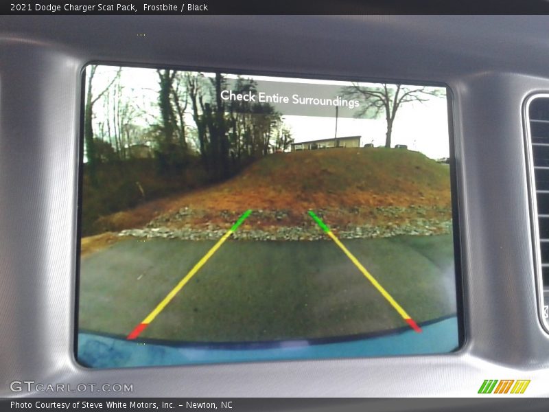 Frostbite / Black 2021 Dodge Charger Scat Pack