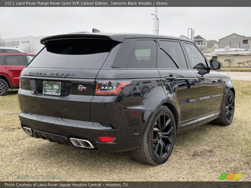 Santorini Black Metallic / Ebony 2021 Land Rover Range Rover Sport SVR Carbon Edition