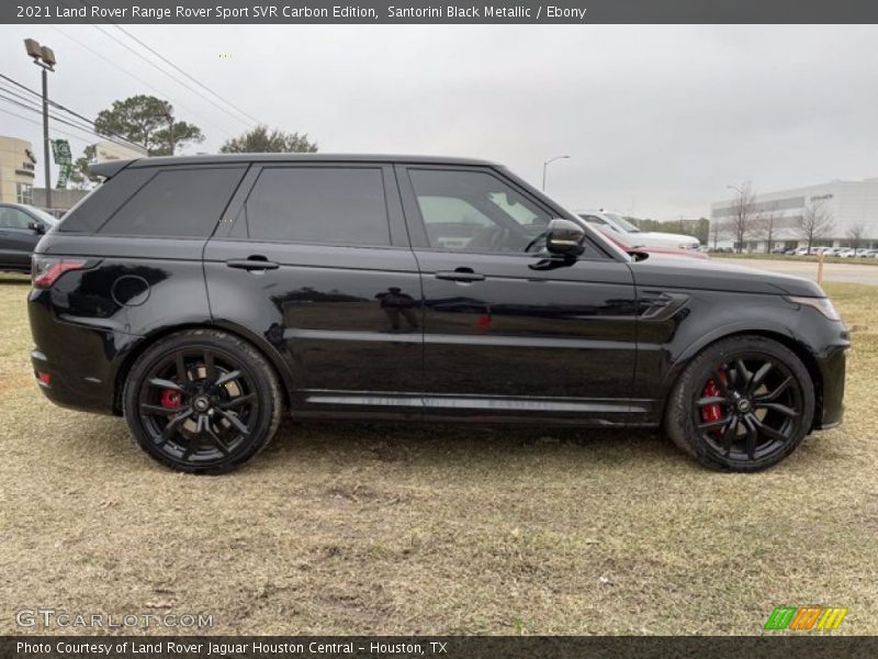  2021 Range Rover Sport SVR Carbon Edition Santorini Black Metallic