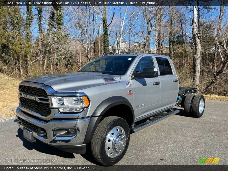 Billet Silver Metallic / Diesel Gray/Black 2021 Ram 4500 Tradesman Crew Cab 4x4 Chassis