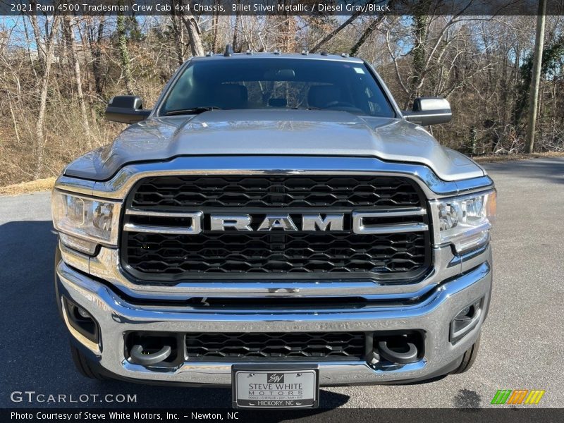 Billet Silver Metallic / Diesel Gray/Black 2021 Ram 4500 Tradesman Crew Cab 4x4 Chassis