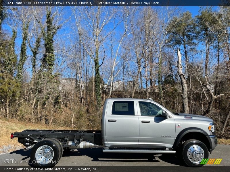 Billet Silver Metallic / Diesel Gray/Black 2021 Ram 4500 Tradesman Crew Cab 4x4 Chassis