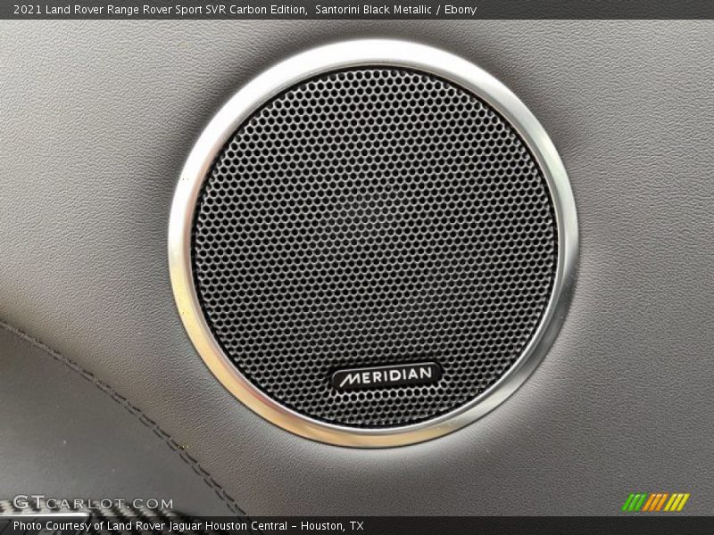 Audio System of 2021 Range Rover Sport SVR Carbon Edition