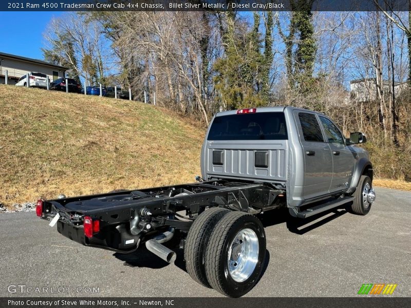 Billet Silver Metallic / Diesel Gray/Black 2021 Ram 4500 Tradesman Crew Cab 4x4 Chassis