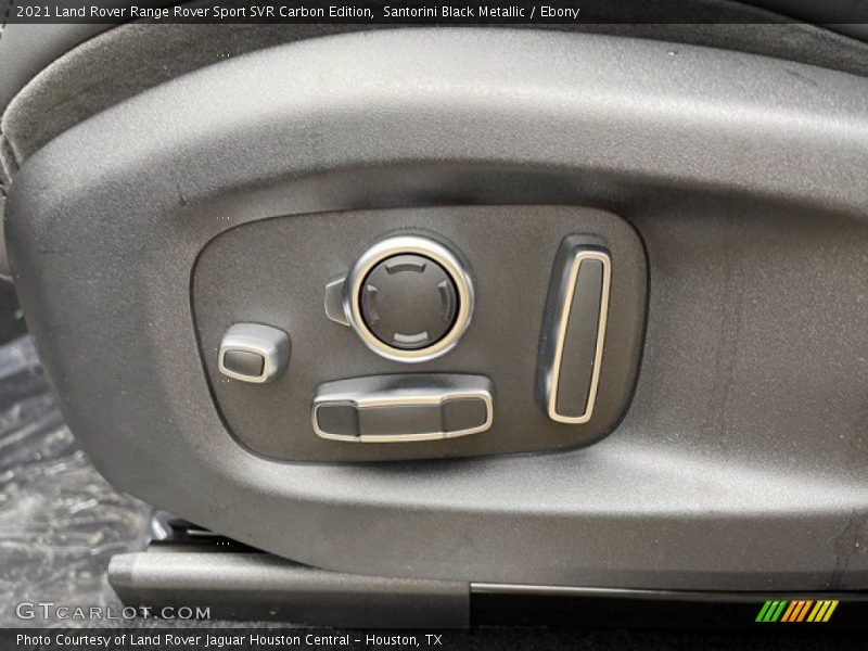 Controls of 2021 Range Rover Sport SVR Carbon Edition