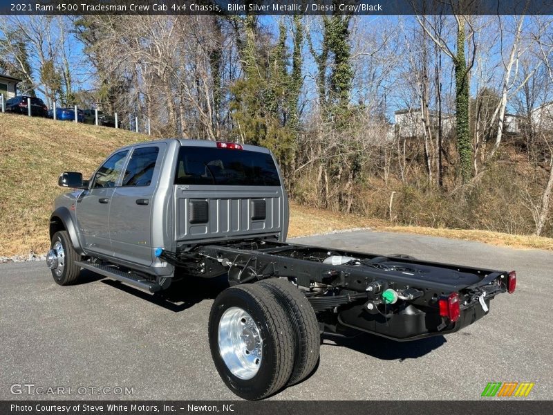 Billet Silver Metallic / Diesel Gray/Black 2021 Ram 4500 Tradesman Crew Cab 4x4 Chassis