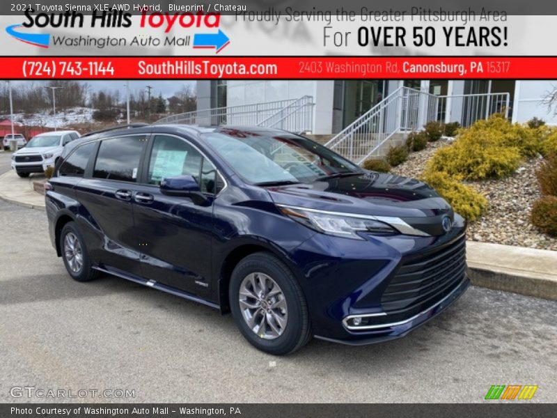 Blueprint / Chateau 2021 Toyota Sienna XLE AWD Hybrid