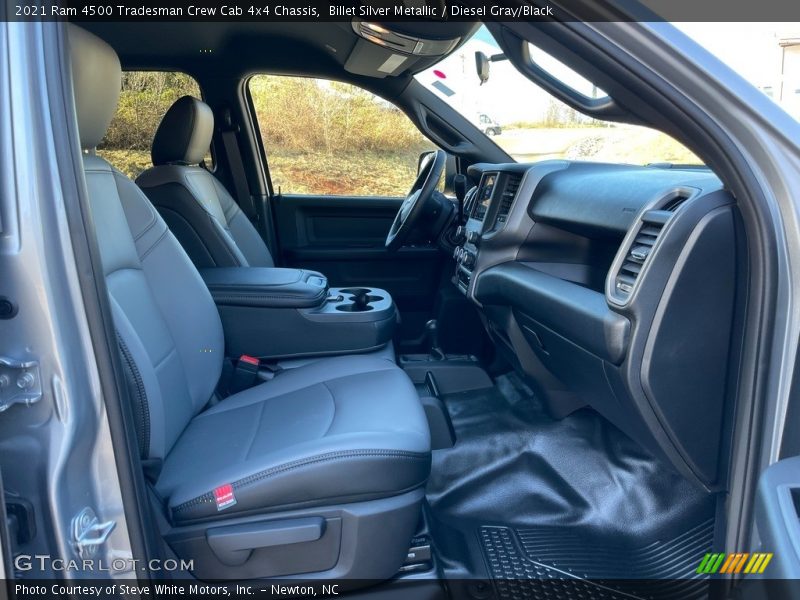 Billet Silver Metallic / Diesel Gray/Black 2021 Ram 4500 Tradesman Crew Cab 4x4 Chassis