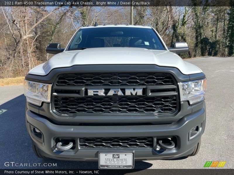 Bright White / Diesel Gray/Black 2021 Ram 4500 Tradesman Crew Cab 4x4 Chassis