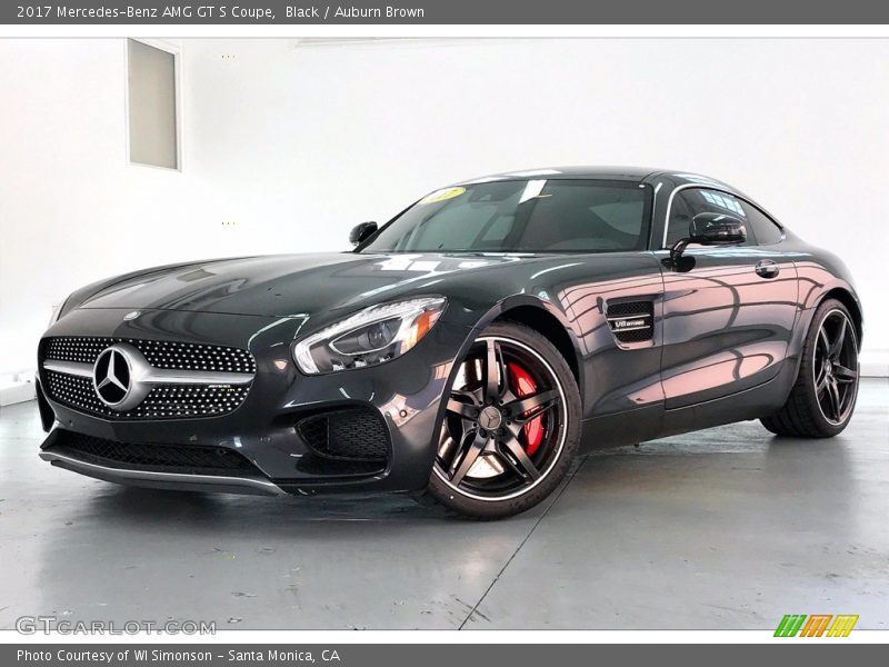 Black / Auburn Brown 2017 Mercedes-Benz AMG GT S Coupe