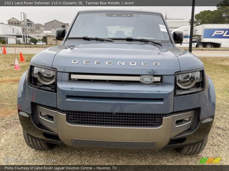 Tasman Blue Metallic / Acorn 2021 Land Rover Defender 110 X-Dynamic SE