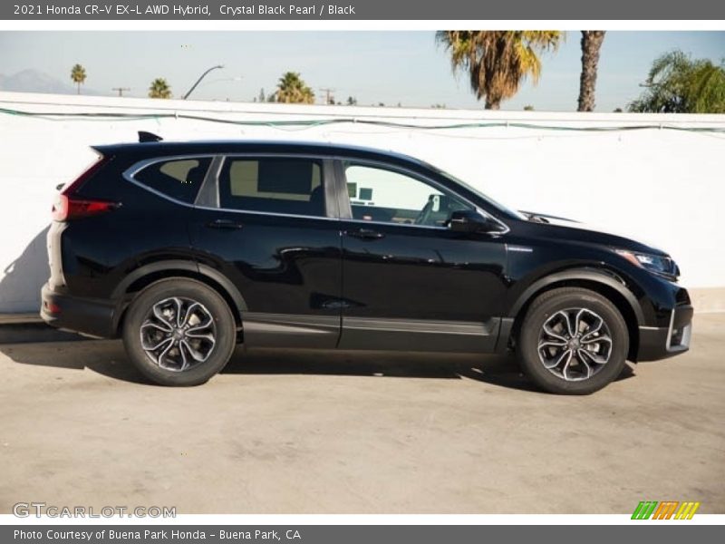 Crystal Black Pearl / Black 2021 Honda CR-V EX-L AWD Hybrid
