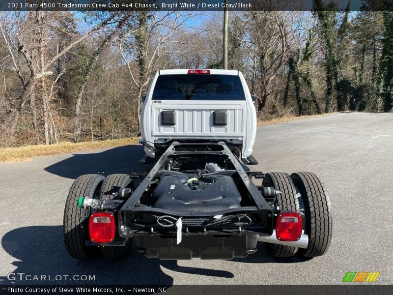 Bright White / Diesel Gray/Black 2021 Ram 4500 Tradesman Crew Cab 4x4 Chassis