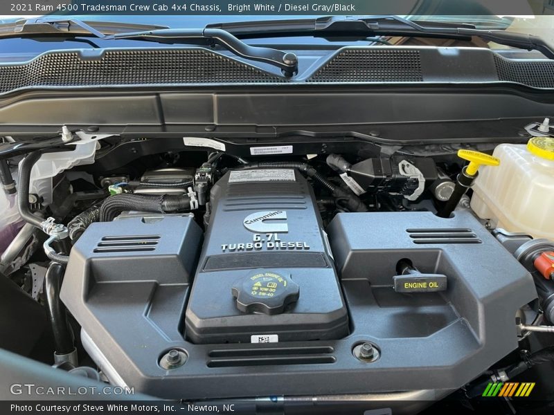  2021 4500 Tradesman Crew Cab 4x4 Chassis Engine - 6.7 Liter OHV 24-Valve Cummins Turbo-Diesel Inline 6 Cylinder