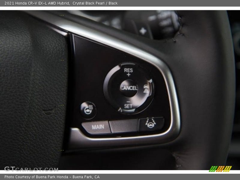 Crystal Black Pearl / Black 2021 Honda CR-V EX-L AWD Hybrid