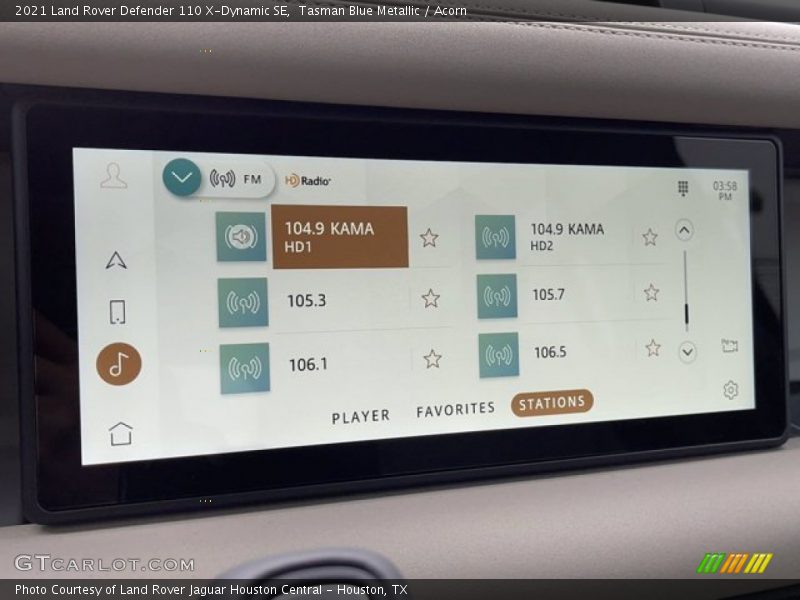 Tasman Blue Metallic / Acorn 2021 Land Rover Defender 110 X-Dynamic SE