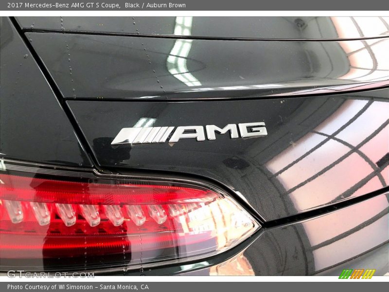 Black / Auburn Brown 2017 Mercedes-Benz AMG GT S Coupe
