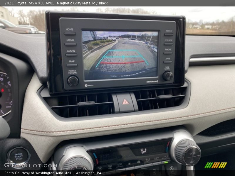 Magnetic Gray Metallic / Black 2021 Toyota RAV4 XLE AWD