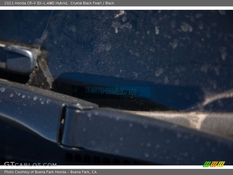 Crystal Black Pearl / Black 2021 Honda CR-V EX-L AWD Hybrid