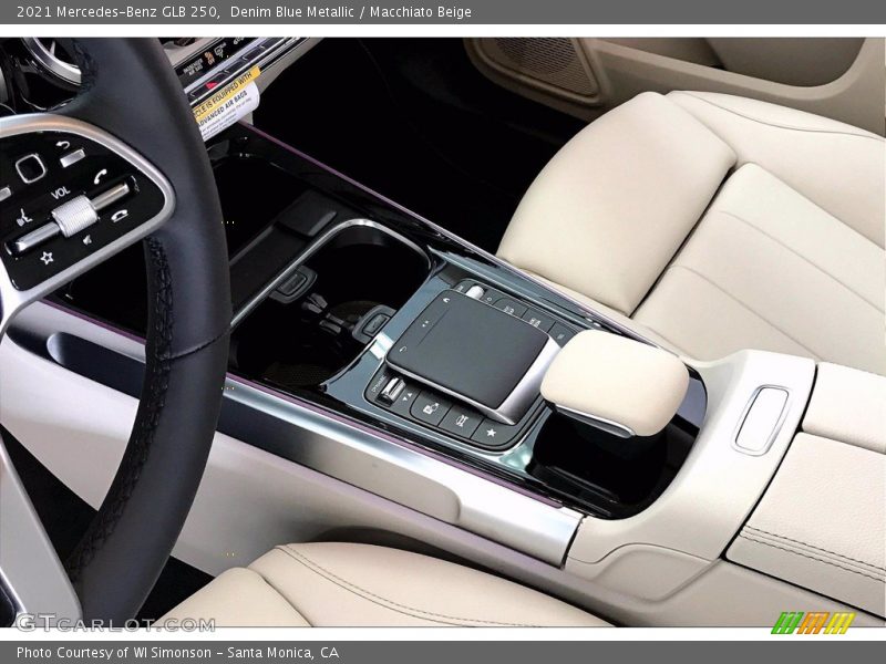 Denim Blue Metallic / Macchiato Beige 2021 Mercedes-Benz GLB 250
