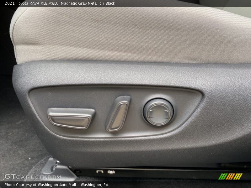 Magnetic Gray Metallic / Black 2021 Toyota RAV4 XLE AWD