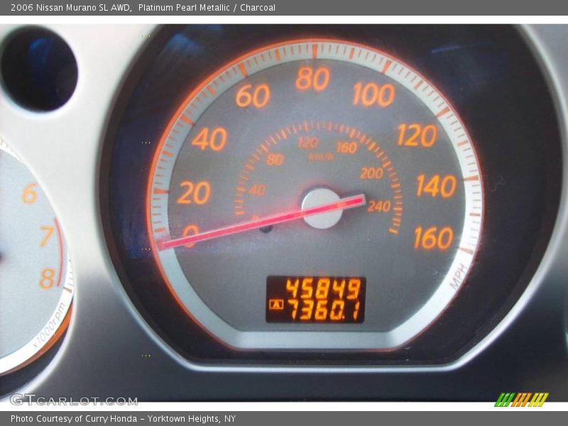 Platinum Pearl Metallic / Charcoal 2006 Nissan Murano SL AWD